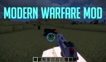 Vic's Modern Warfare - мод на современное оружие для Майнкрафт